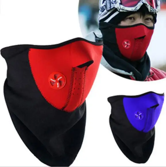 Наружная ветрозащитная Защитная Пылезащитная Лыжная маска Защита лица для велоспорта