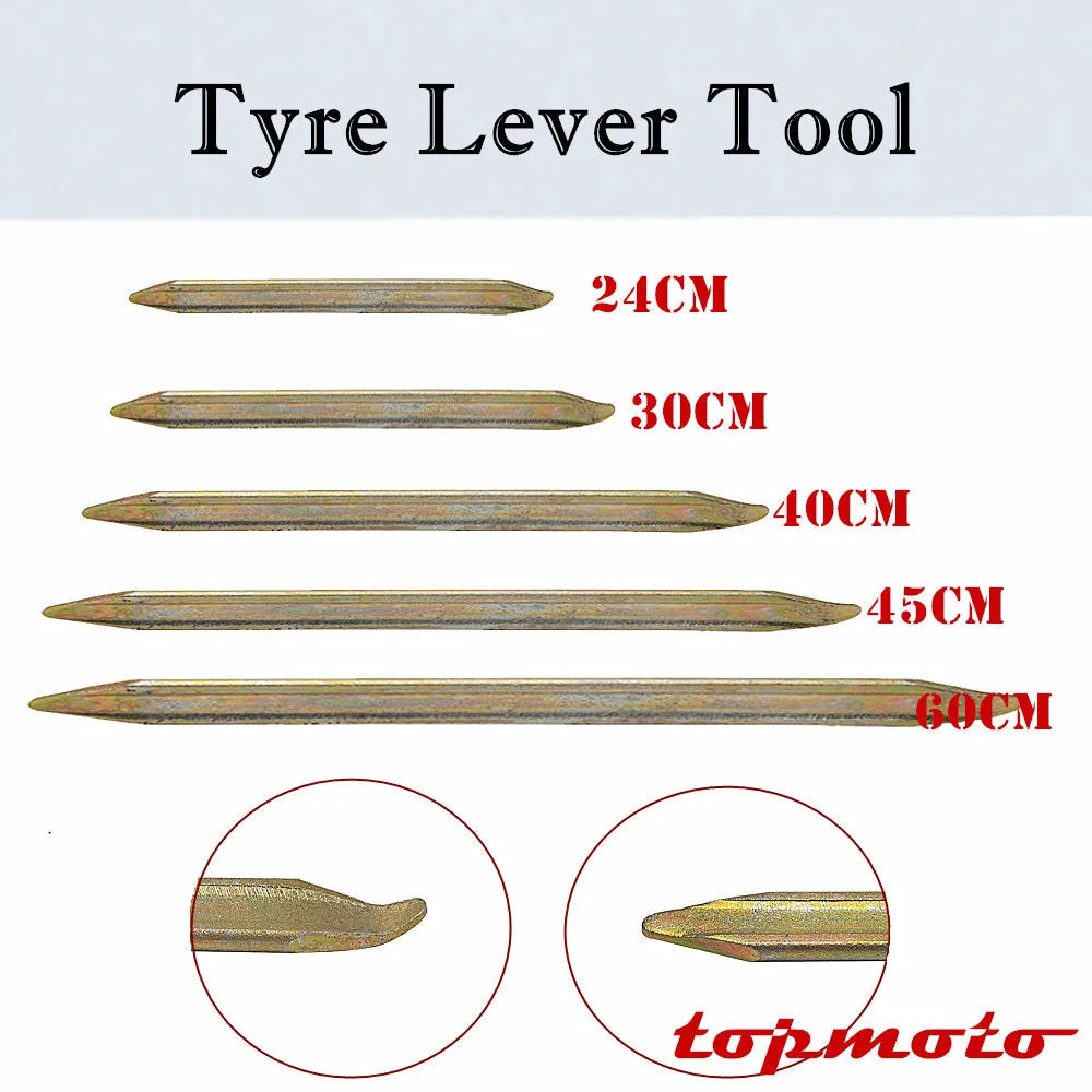

TDPRO 24/30/40/45/60CM Tyre Lever Bars Tire Iron Changing Bar Remover Repair Tool For Motorcycle Pit DirtBike Honda Kawasaki KTM