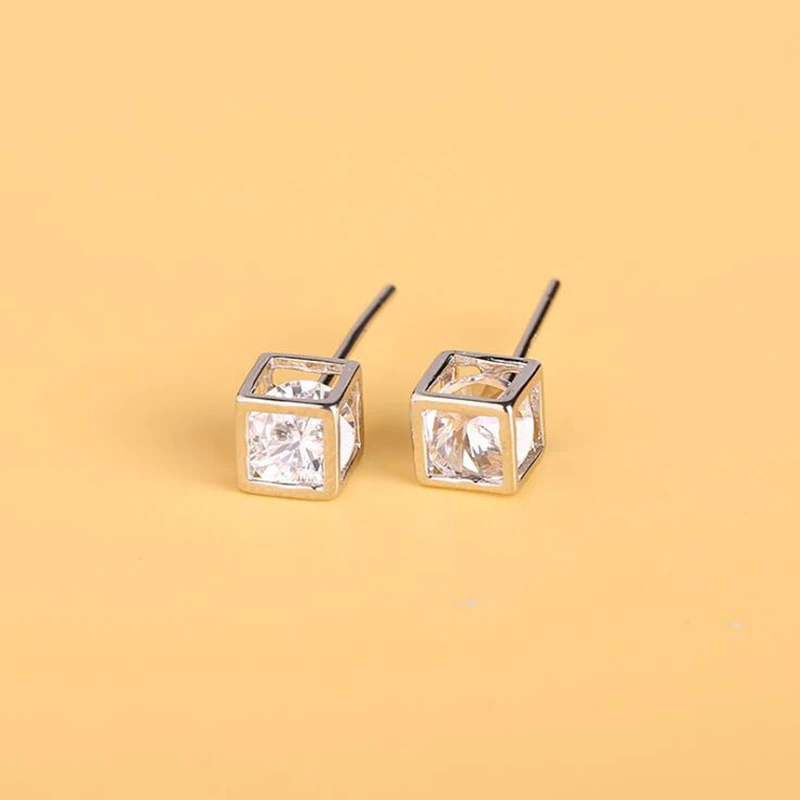 LZ01C-01 Новые стильные серьги женские из стерлингового серебра пробы животные Красное Сердце Бабочка Цветы Ловец снов сеть жемчужные кошки серьги-гвоздики - Окраска металла: LZ01C-01