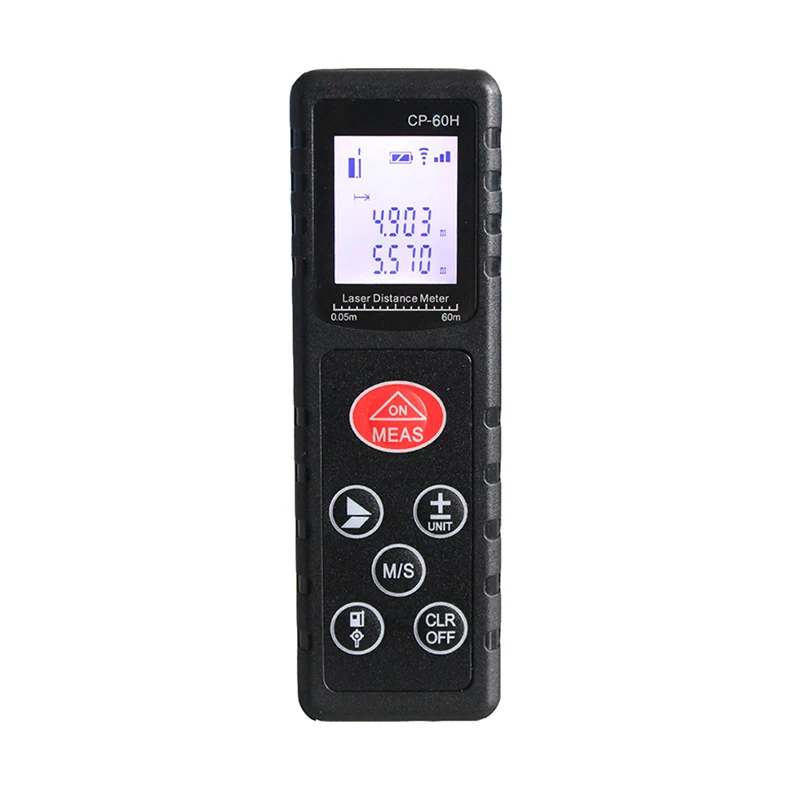 

Drop shipping 60m/197ft Handle LCD Digital Laser Distance Meter Measure Range Finder Black