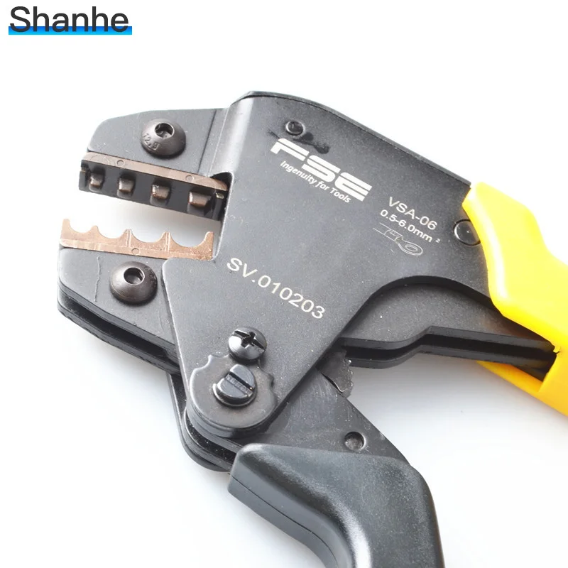 Обжимные клещи 0 25 6mm2 23 10AWG для non изолированных клемм зажим саморегулирующаяся