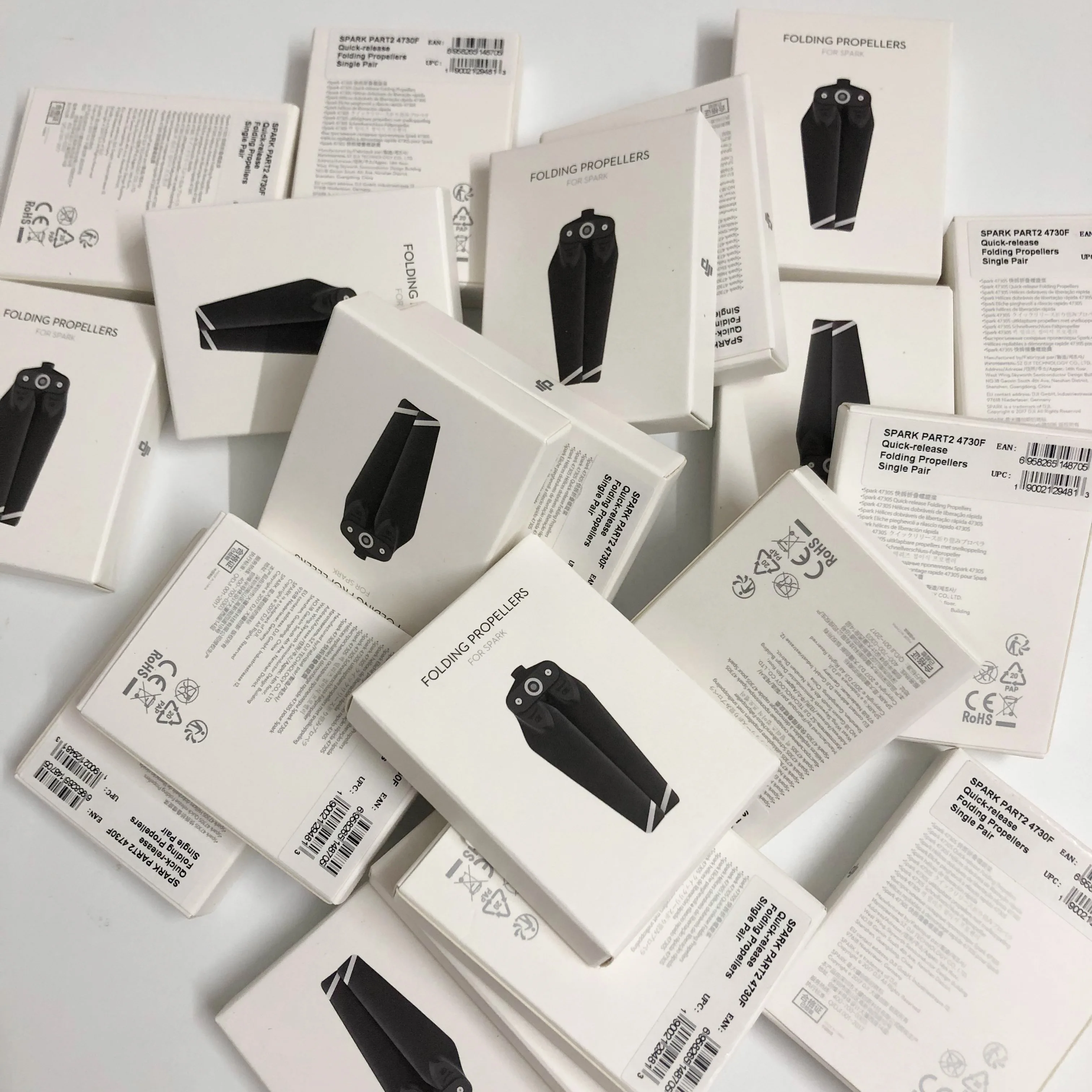 

2Pairs 4pairs 8pairs Original DJI Spark Part 2 4730S Quick Release Folding Blades Propellers