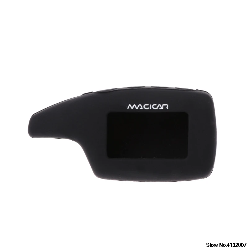 

High Quality Silicone Case Shell For Scher-khan Magicar 5 Two Way Car Alarm LCD Remote 828 Promotion
