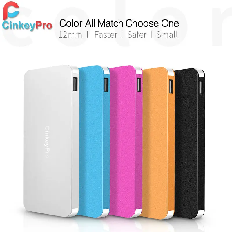 Power Bank For Xiaomi iPhone 6S 10400mAh Powerbank Portable Charger Aluminum 2 Ports USB Backup External Battery Xaomi CinkeyPro