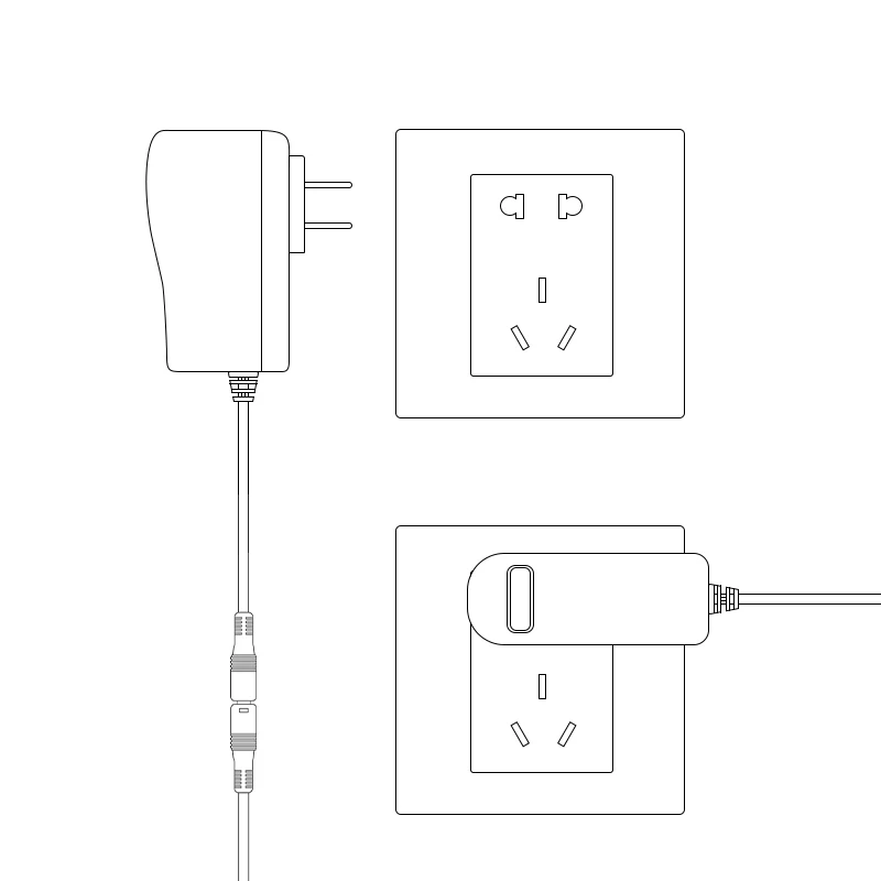 GAOMON UK EU US AU адаптер для чертежная ручка Дисплей PD1560/Графика монитор для рисования