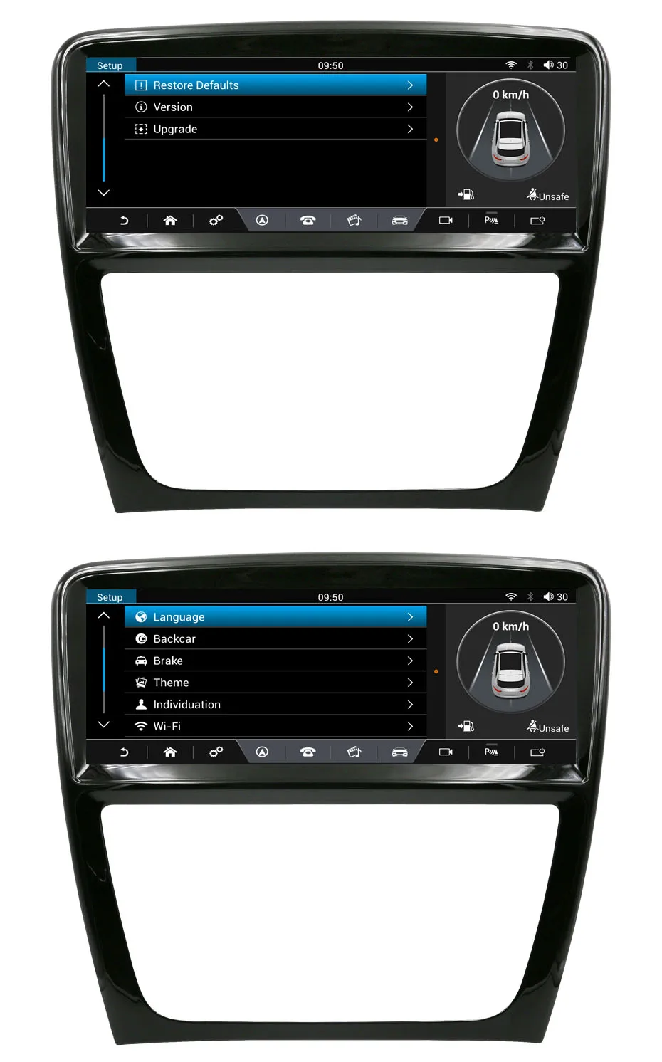 KANOR 10,25 дюймов сенсорный экран Android 7,1 2+ 32G Автомобильный gps мультимедийный навигатор для Jaguar XJ XJL 2012- Авторадио Стерео