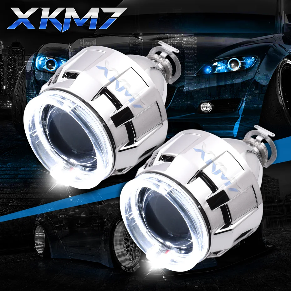 XKM7 Araba Lens 2 5 In Melek G zler G lendirme Projekt r Bi Xenon 