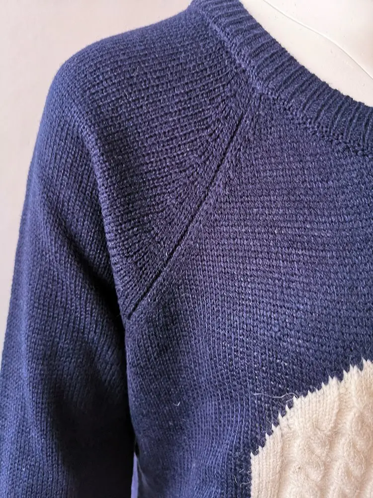 Осенний свитер, джемпер, топы, новинка, Модный женский свитер, Женский двусторонний Вязанный свитер, пуловеры с узором в виде сердца