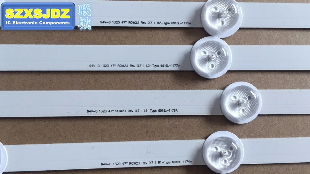 Светодиодная подсветка R1 R2 L1 L2 для LG 47 дюймов 47LN5400 47LA6200 CN 6916L 1174A 1175A 1176A 117 новинка