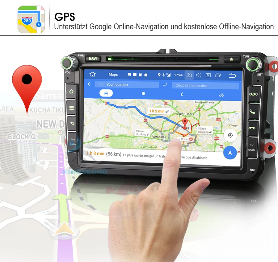 Best 8" DAB+ Car DVD player FOR VW Passat CC Polo Golf Android 8.0 Autoradio Octa Core GPS WiFi 3G GPS Radio SD DVR DTV Bluetooth 19