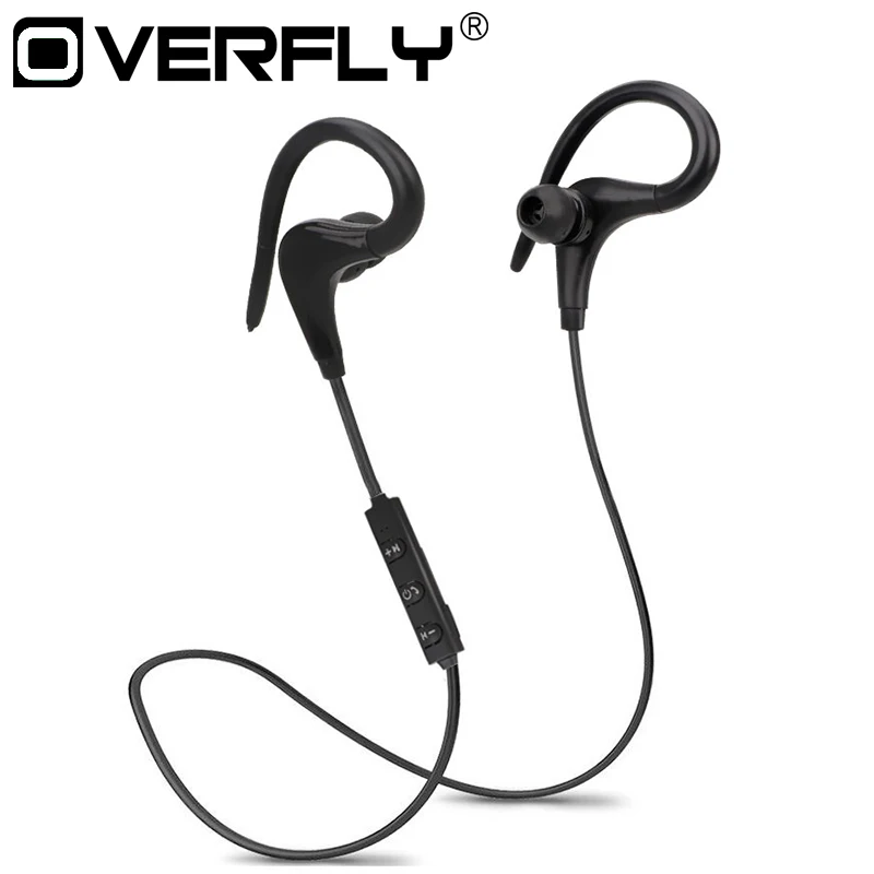 Bluetooth гарнитура Overfly Беспроводные спортивные наушники 4 1 с микрофоном для Xiaomi iphone
