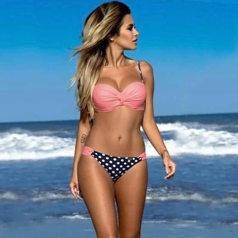  Sexy Pink Bikini Set  (6)