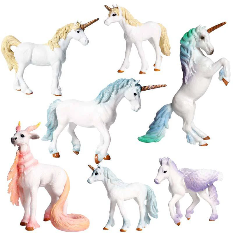 10 Styles Action&Toy Figures Unicorn Baby European Myths And Legends
