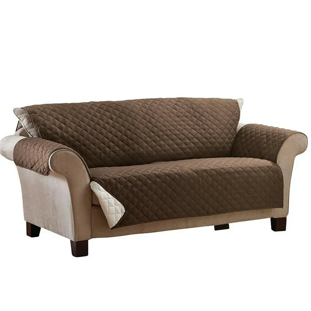 Waterproof Quilted Sofa Couch Cover Chair Pet Dog Kids Mat Furniture Protector