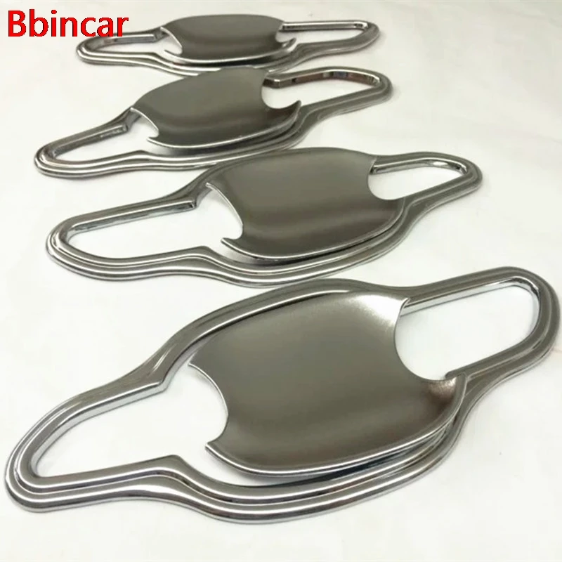 Bbincar ABS Хромированная боковая дверная ручка крышка чаши отделка наружная чашка