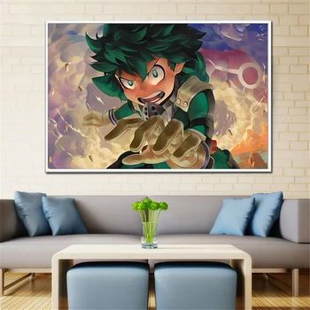 

Modular Canvas Painting 1 Piece My Hero Academia Picture Modern Home Decor Printed Anime Poster For Living Room Wall Art Frame