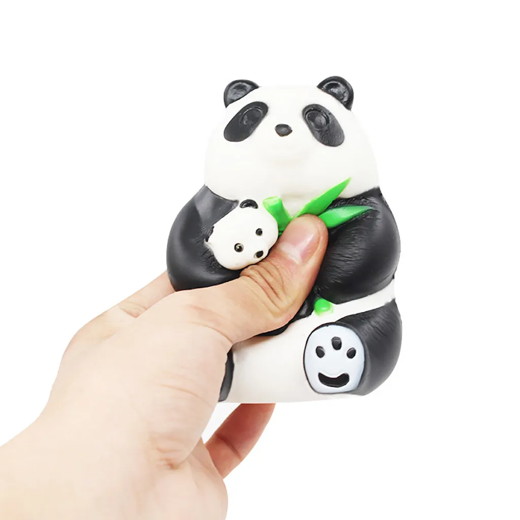 Сжимаемые игрушки мягкое мультяшное украшение AdorablePanda мягкие ленивые медленно поднимающиеся фрукты ароматизированные декомпрессионные подарки Детские игрушки L0705