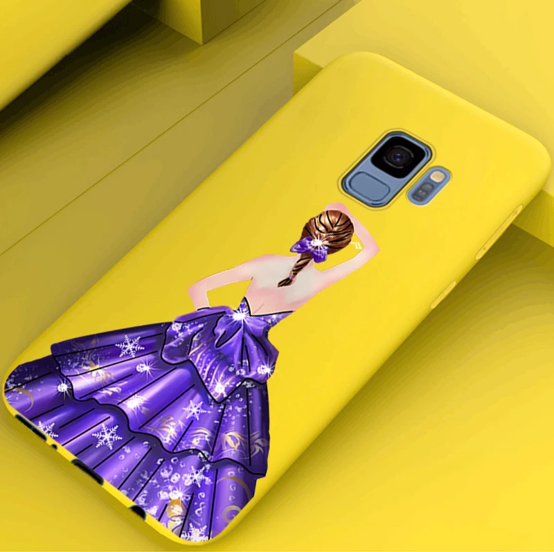 

EiiMoo Soft TPU For Samsung Galaxy S9 S8 Plus Case For Samsung Galaxy S6 S7 Edge Cover Silicone Case For Samsung S8 S9 Plus Case