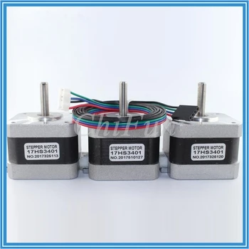 

3pcs/lot 2-phase hybrid 42 step motor NEMA17 17HS3401