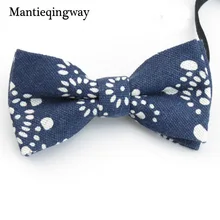 Mantieqingway милые лоток для хранения модные свадебные смокинг галстук-бабочка цветок обувь для мальчиков интимные аксессуары хлопок детские галстуки-бабочки детски