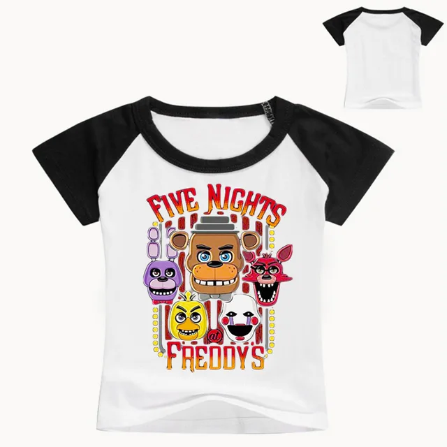 2019 Five Nights At Freddy S T Shirt Fnaf Children T Shirts For - purple guy fnaf roblox shirt