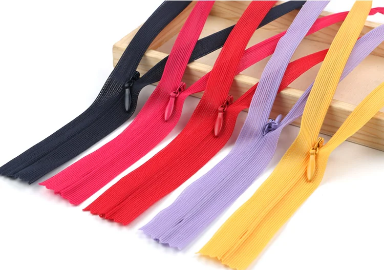 

Clothing accessories 3# invisible zipper 16 colors into 40cm closed tail zipper cover cushion cushion pillow zipper