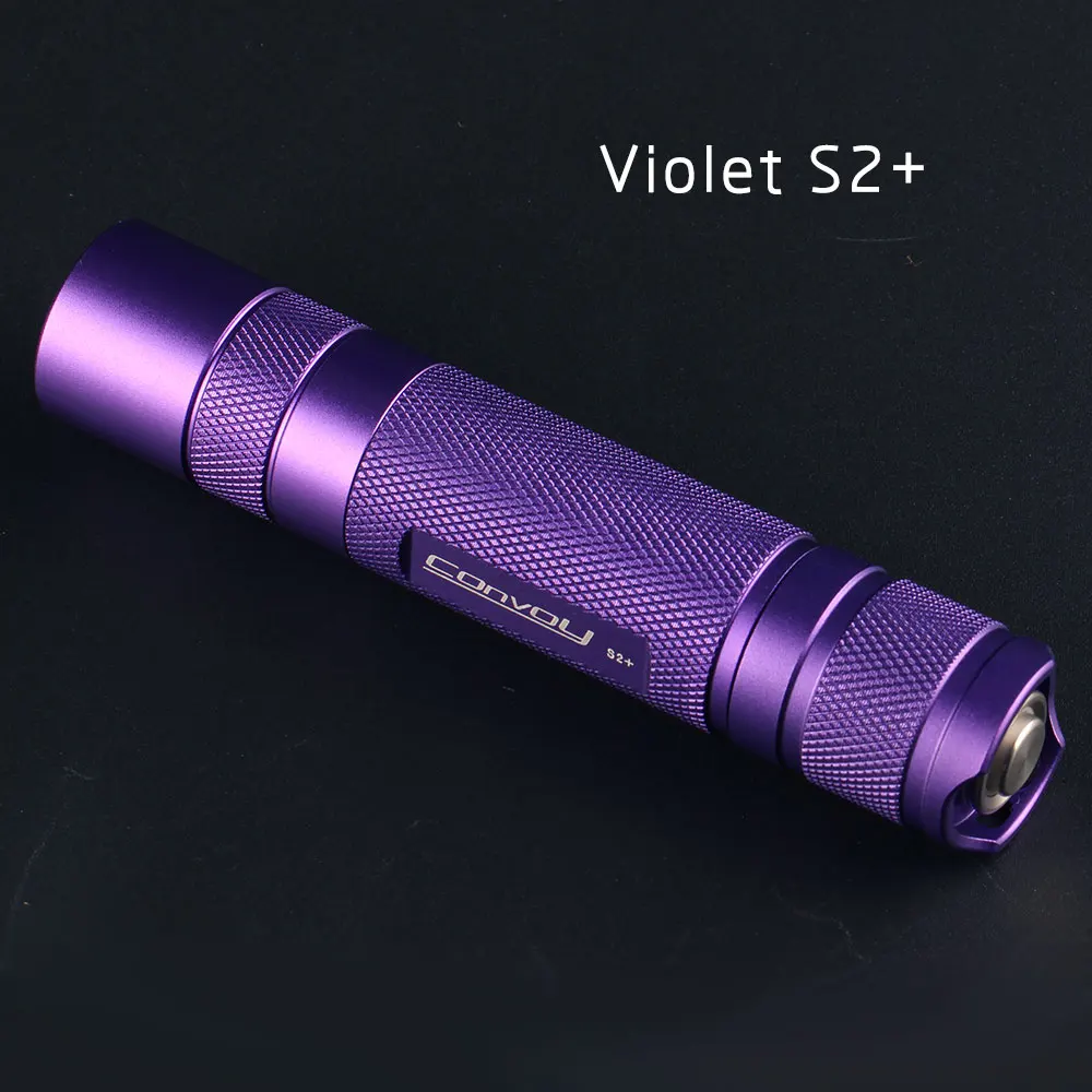Фонарь Convoy S2 + светодиодный фиолетовый Cree XML2 U2-1A для повседневного использования