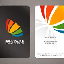 Двусторонняя матовая визитная карточка и визитная карточка 300gsm карта печати