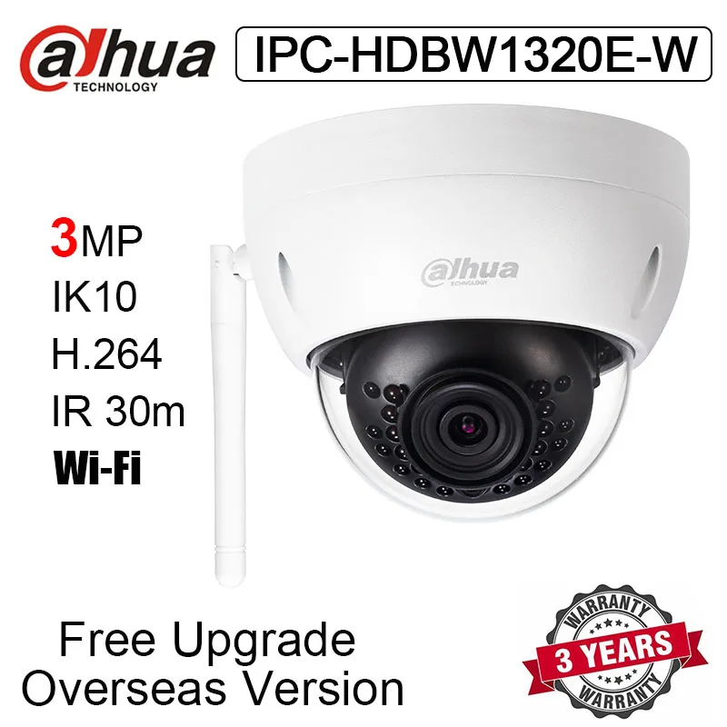 IPC-HDBW1320E-W 3MP IR Mini-Dome Wi-Fi Network Camera IP Camera 1