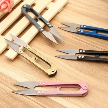 

Cutting Sewing Scissors 1pc Sewing Scissors Tailor Scissors Sewing Snip Thread Cutter Scissors Craft Home Tool Color Random
