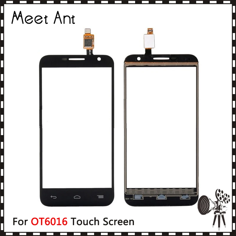 Замена 4," для Alcatel One Touch Idol 2 Mini OT6016A OT6016D OT6016 сенсорный экран дигитайзер сенсор внешняя стеклянная панель объектива