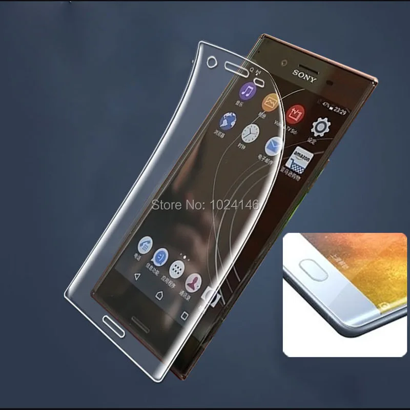 Front Back Full Cover Soft Tpu Film Screen Protector For Sony