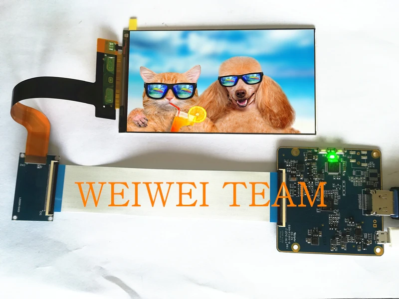 

5.5 inch LCD module 2560*1440 2K LS055R1SX03 light curing display screen for lcd dlp sla 3d printer