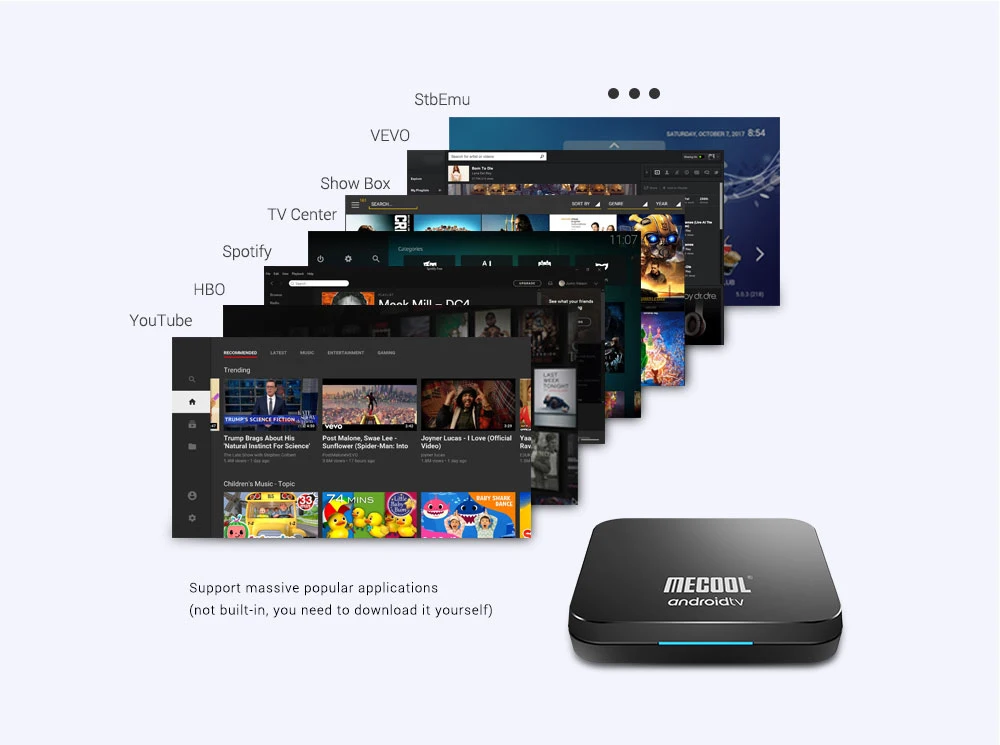 MECOOL KM9 A tv Android 9,0 Smart tv BOX Amlogic S905X2 Четырехъядерный 4G DDR4 32G EMMC rom телеприставка 4K 3D H.265 Wifi медиаплеер