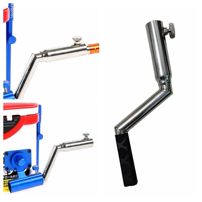 Fishing Tool Stainless Steel Fish Rod Holder Corner Fishing Rod Support Fishing Pole Rack Bracket Anti Shake Rod Stand Holder