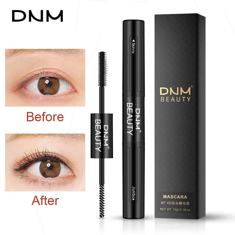 

DNM 10ml Double-ended Mascara Waterproof Curl Eyelash Extension Makeup Lashes Mascaras Cosmetic OR88