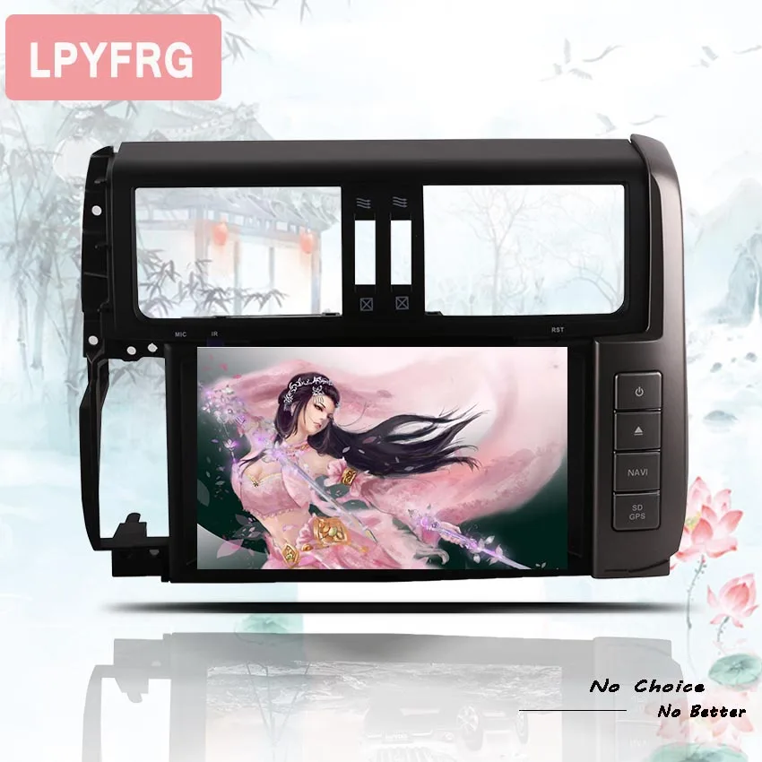 Sale 4G SIM 4GB RAM Octa core Android 9.0 Car DVD player GPS Radio for Toyota Land cruiser Prado 150 2010 2011 2012 2013 5