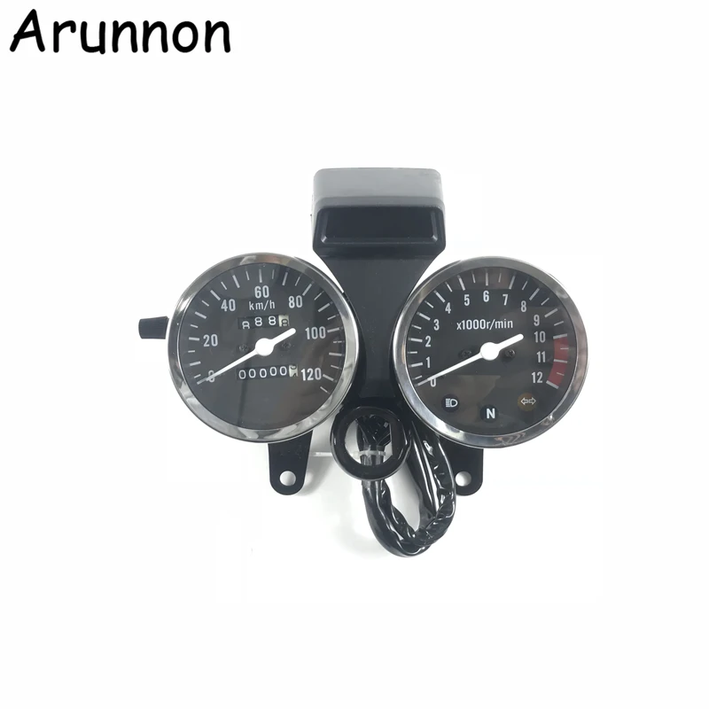 

Arunnon Motorcycle Odometer tachometer meter table assembly For suzuki GN125 GN 125 CC Speedometer Tachometer