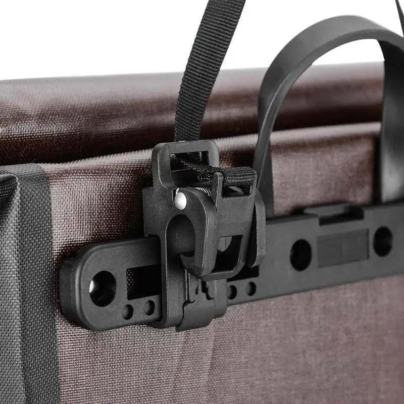 Excellent 19L Full Waterproof Bicycle Saddle Bag Road Mountain Bike Cycling Rear Rack Bag Luggage Pannier Rear Seat Shelf Bag 11