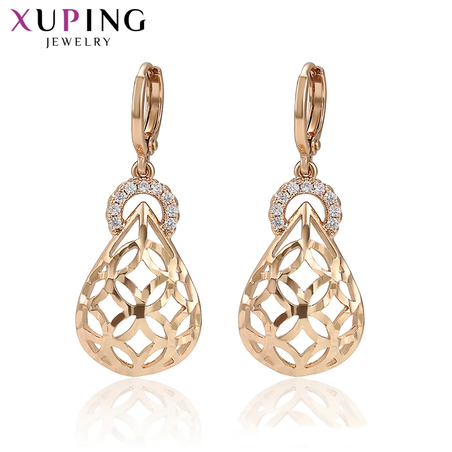 

Xuping Fashion Characteristical Ethnic Charms Styles Earrings for Temperament Ladies Eardrops Jewelry Mother's Day S136.6-98480