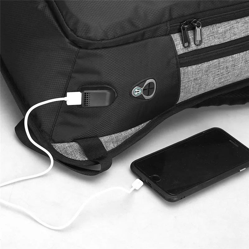 Бренд LeveLive Multi функция Anti Theft 15 6 &quotноутбук рюкзак для мужчин женщин USB перезарядки