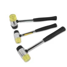 Многофункциональная головка Мощность снижена для ювелирных изделий инструменты для изготовления подарка «сделай сам» 25/30/35/40 мм двойной уход за кожей лица резиновый молоток- M25