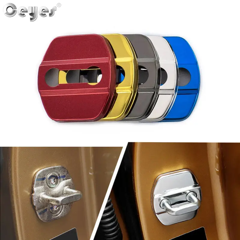 Ceyes Protective Car Door Lock Covers Case For Renault Koleos Kadjar