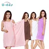 Serviettes de plage créatives, serviettes de bain magiques pour femmes, serviette colorée en microfibre, avec jupe, serviette de plage ► Photo 1/6