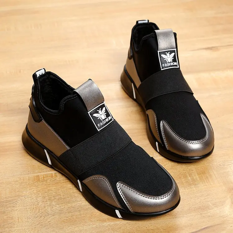 

UNIGUE GIRL 2019 Spring and autumn new fashion wild ladies flat sneakers comfortable breathable Slip-on Women's vulcanized shoes