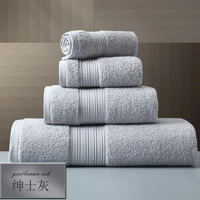 Высококачественное хлопковое прочное впитывающее полотенце, мягкое плотное банное полотенце, пятизвездочное хлопковое Большое банное полотенце для отеля - Цвет: 7