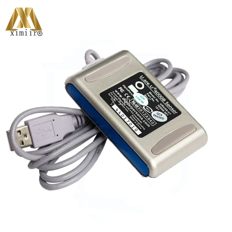 Цифровой персональный USB биометрический сканер отпечатков пальцев USB датчик отпечатков пальцев/считыватель URU4000B/U u 4000B
