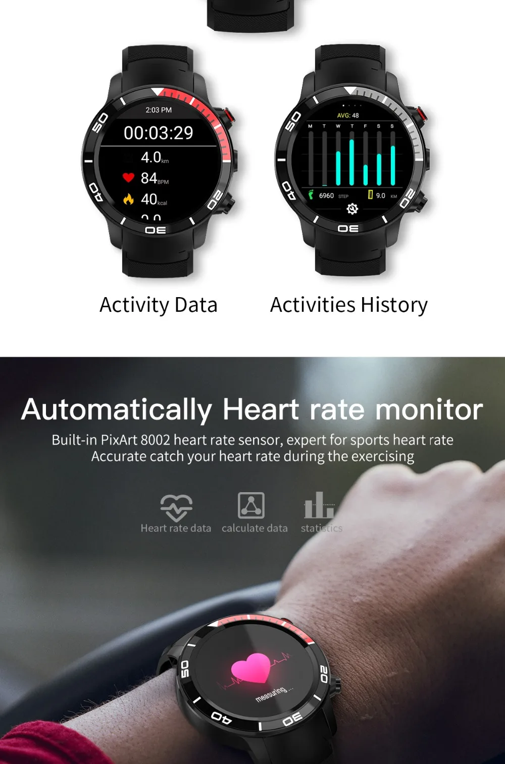 H8 Смарт-часы 4G сетевой вызов Android 7,1 поддержка Nano SIM gps локатор Bluetooth smartwatch мужские и женские PK hua wei xiao mi часы
