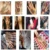 6 Шт./компл. Mehndi Black Henna Tattoo Templates Glitter Airbrush Tattoo Stencil for Hand Finger Body Painting