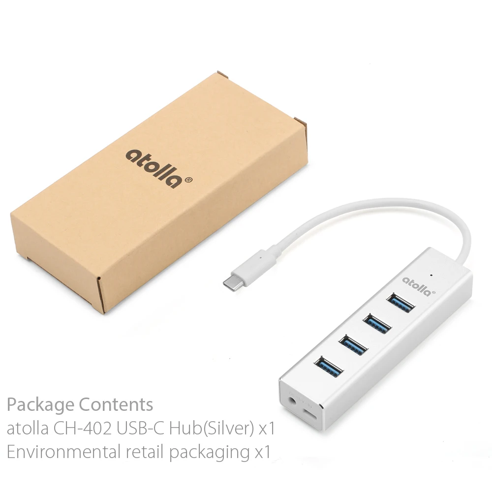 USB C 4-Port Hub-7